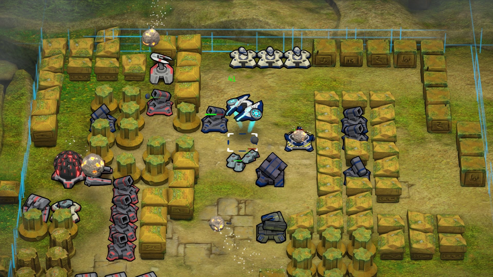 Comet Crash 2: The Kronkoid Wars — Скриншот геймплея